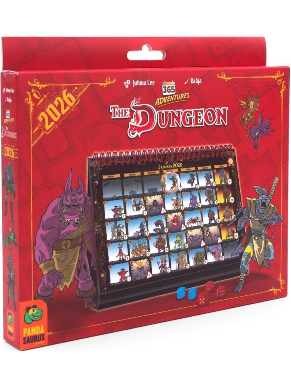 2026 Adventure Calendar: 365 Days of Dungeon Exploration & Fun Activities